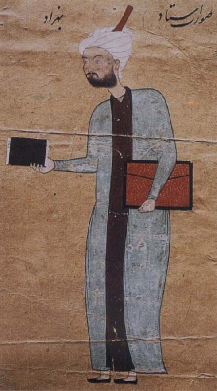 unknow artist Portrait of Bihzad